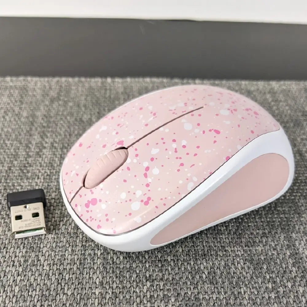 Logitech M317 Mouse - Rose Splash thumbnail