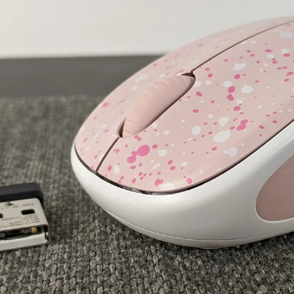 Logitech M317 Mouse - Rose Splash thumbnail