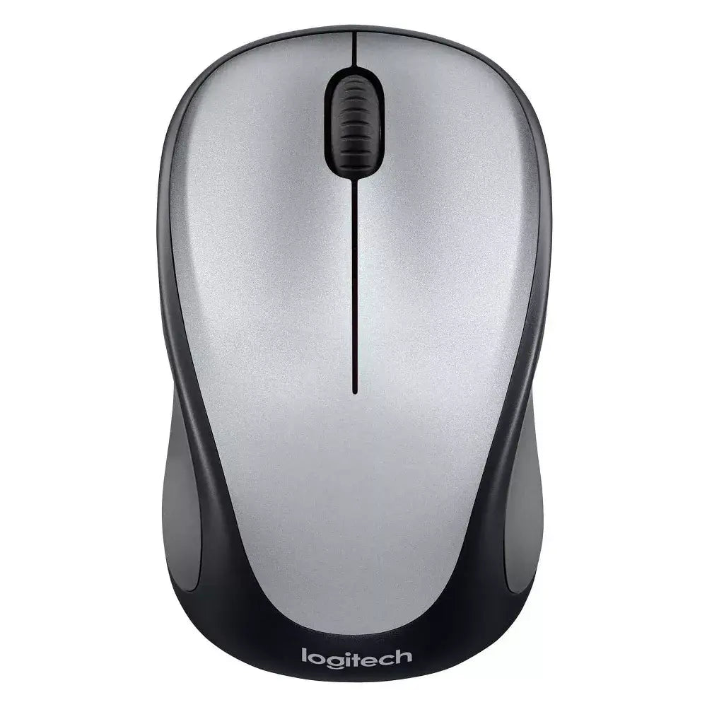 Logitech M317 Wireless Mouse  Light Steel 910-005766 thumbnail