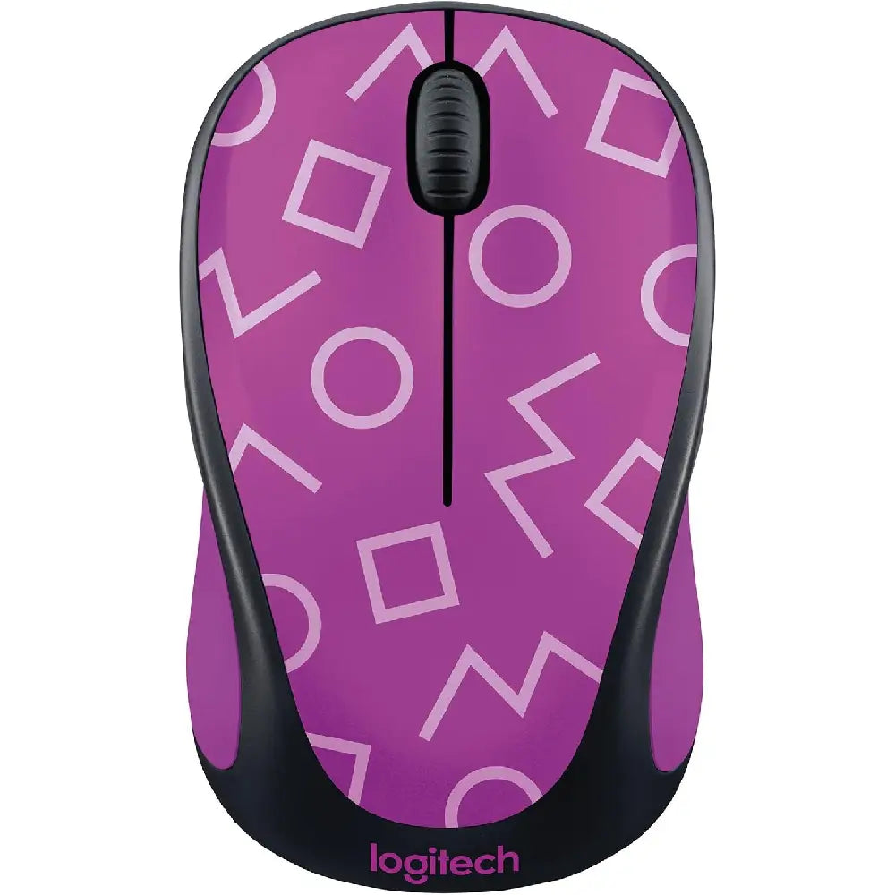 Logitech M317 Wireless Mouse Purple E-Tech thumbnail