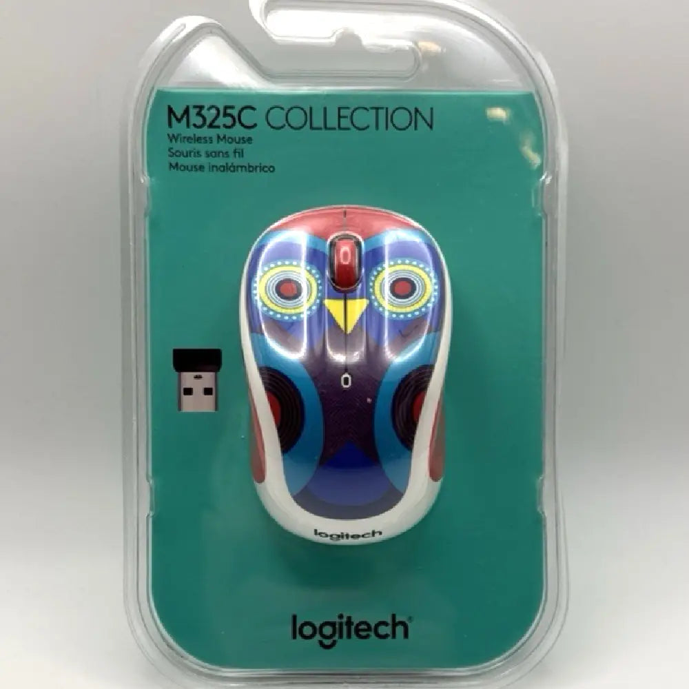 Logitech M317 Wireless Optical Mouse owl thumbnail