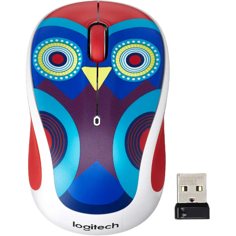 Logitech M317 Wireless Optical Mouse owl thumbnail