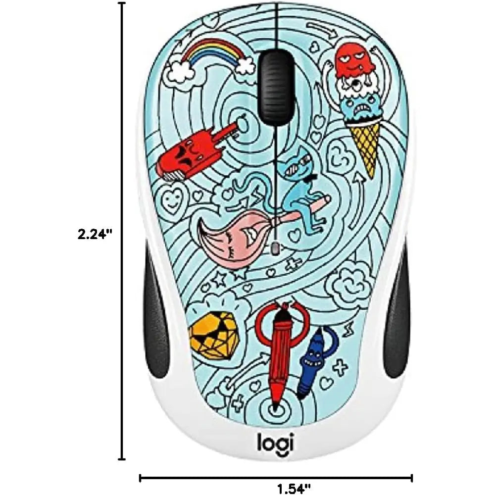 Logitech M325C Wireless Mouse-BAE-BEE Blue 910-005027 thumbnail