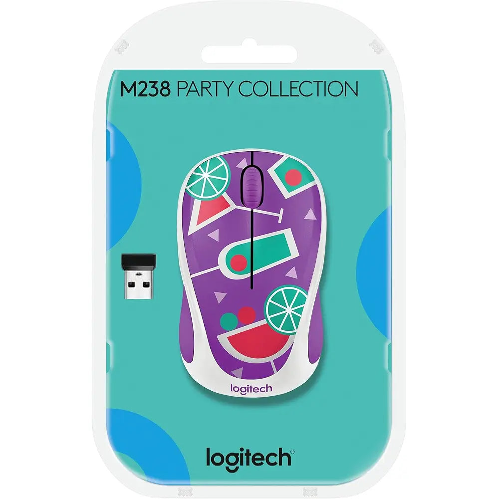 Logitech M325 Mouse, Wireless Cocktail, (Cocktail) thumbnail