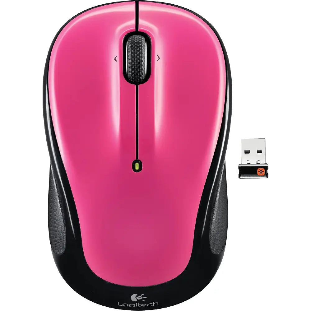 Logitech M325 Wireless Mouse Brilliant Rose 910-003121 thumbnail