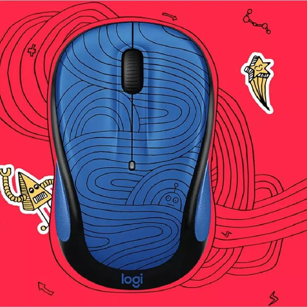 Logitech M325c Wireless Mouse Deep Blue Bot thumbnail