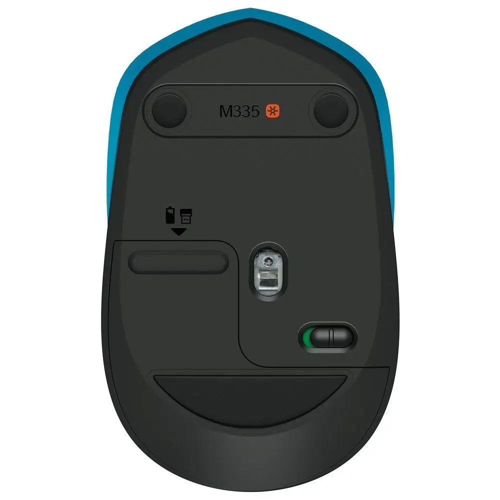 Logitech M335 Wireless Mouse - Blue thumbnail