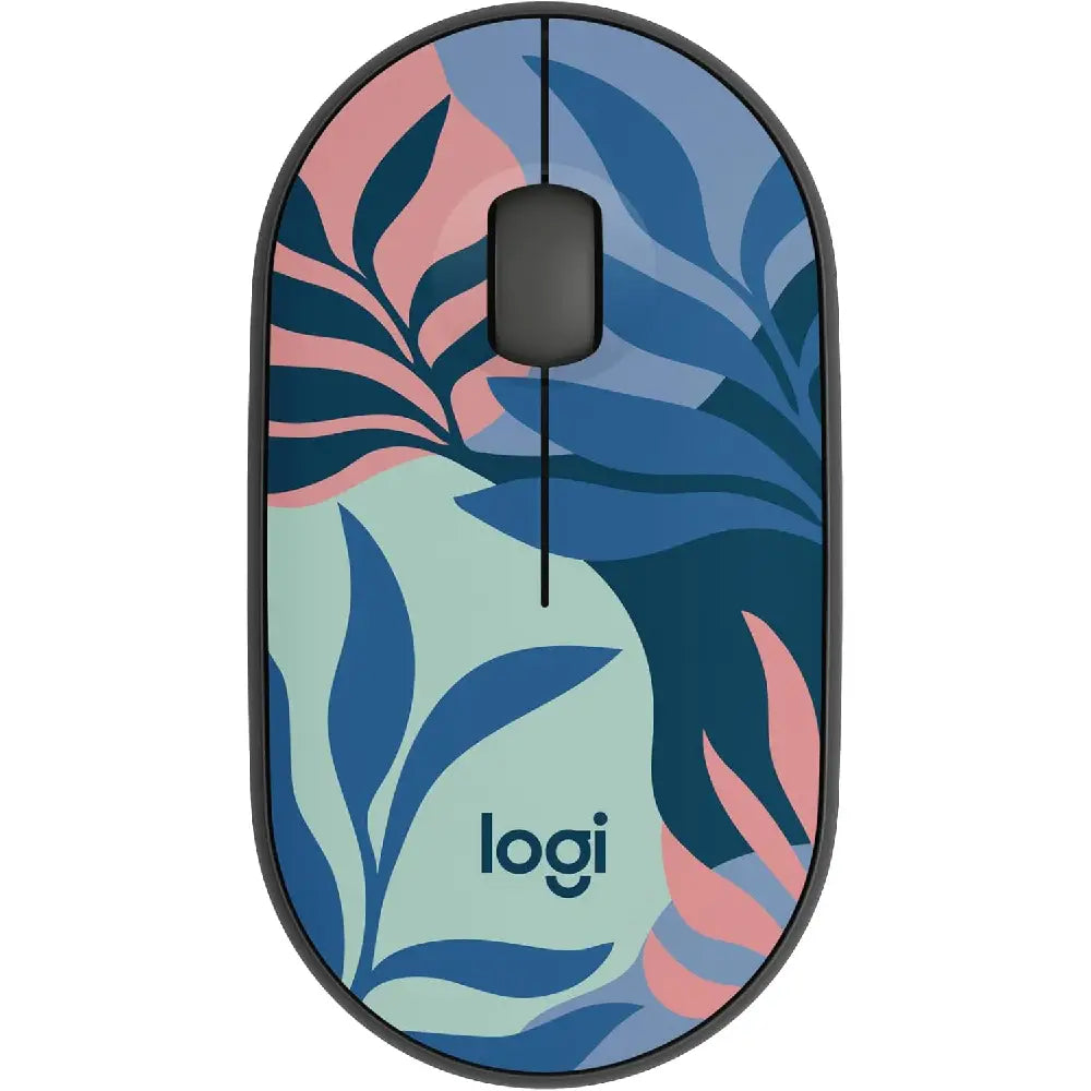 Logitech M340 Wireless Mouse Floral Leaves thumbnail