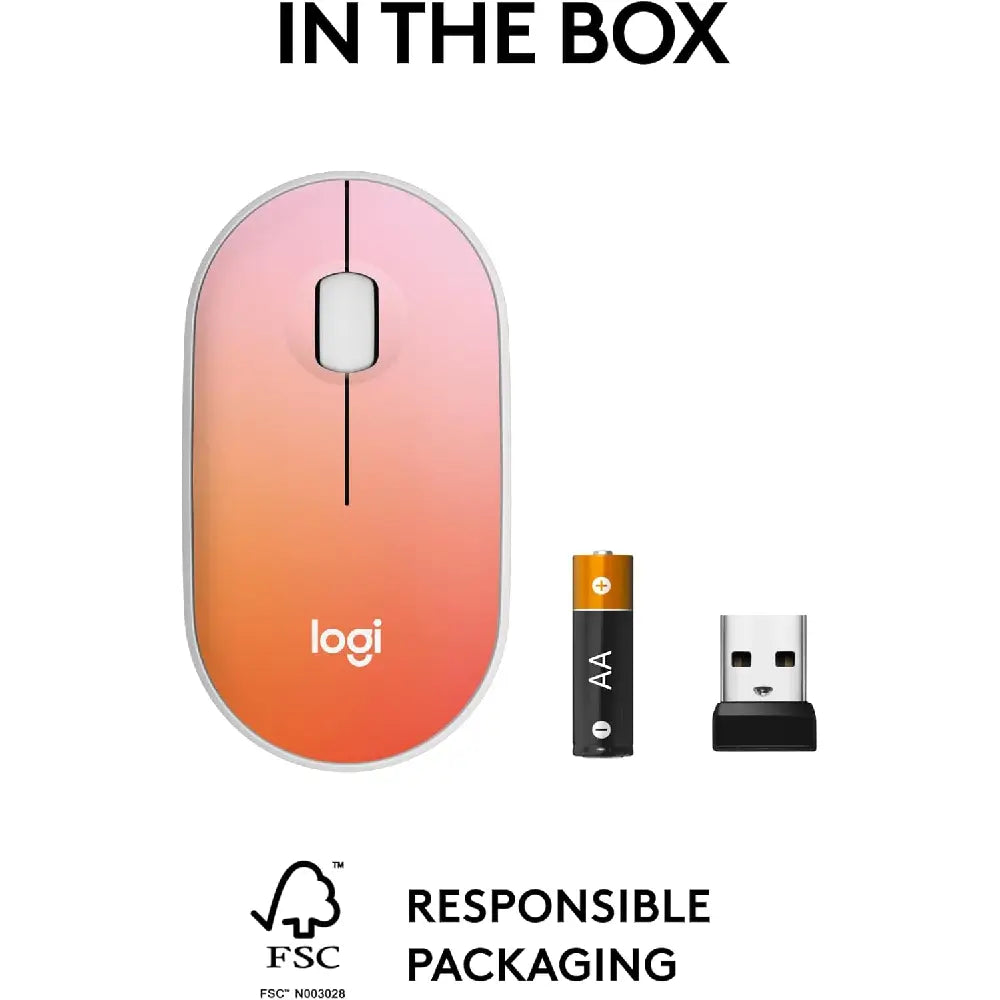 Logitech M340 Wireless Mouse Tropical Sunrise thumbnail