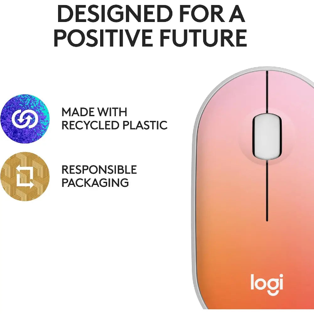 Logitech M340 Wireless Mouse Tropical Sunrise thumbnail