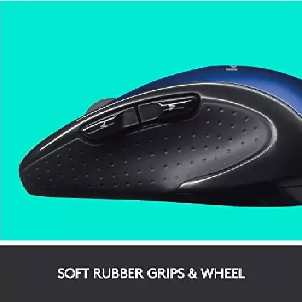 Logitech M510 Wireless Mouse Laser Mouse for PC/MAC w/Unifying Receiver -Blue thumbnail