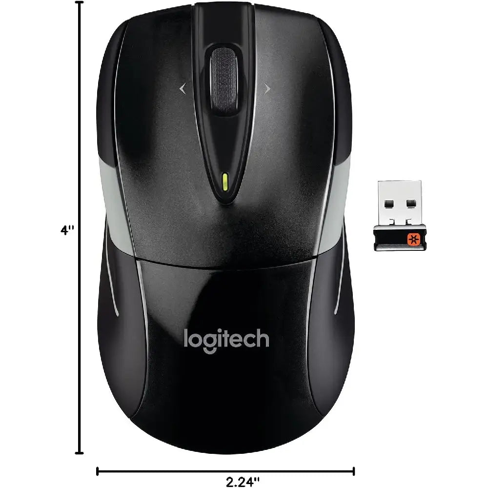 Logitech M525 Wireless Mouse Black/Gray thumbnail
