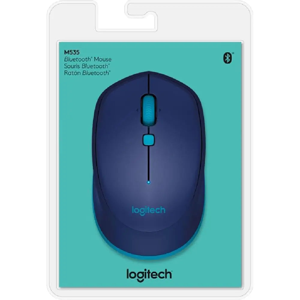 Logitech M535 Bluetooth Mouse Blue 910-004529 thumbnail