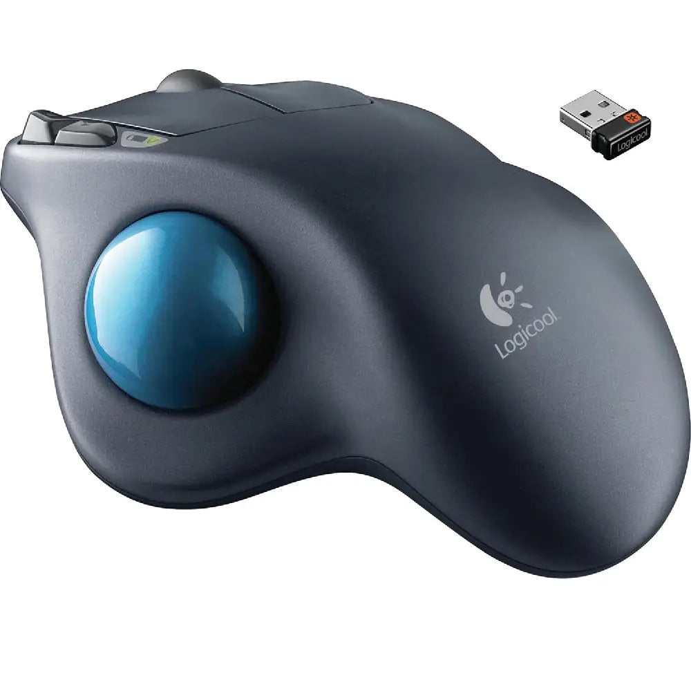 Logitech M570 Wireless Trackball Mouse 910-001799 thumbnail
