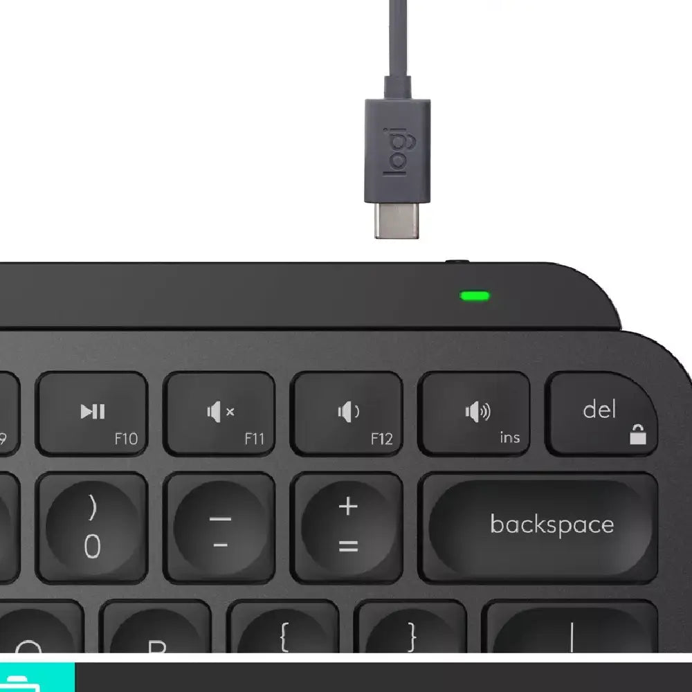 Logitech MX Keys Mini Wireless Illuminated Keyboard for Business. Meet the MX Keys Mini – a compact, smarter, and more powerful wireless keyboard designed with creators in mind. 920-010594 thumbnail