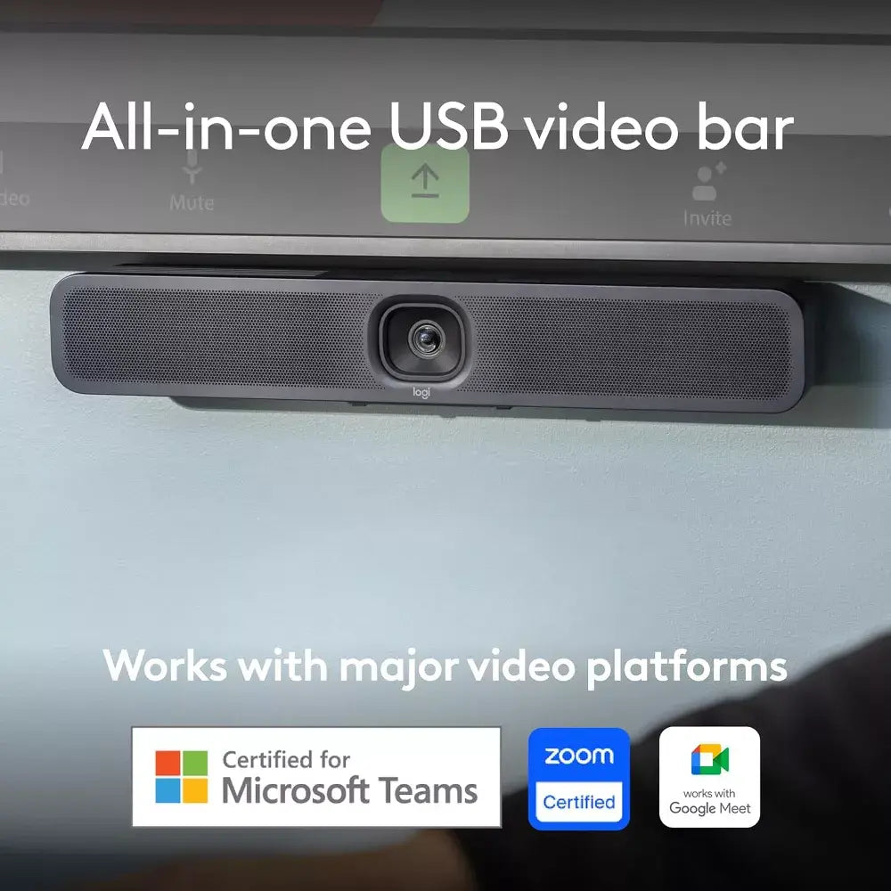 Logitech MeetUp 2 All-in-One USB Conference Room Camera 960-001691 thumbnail
