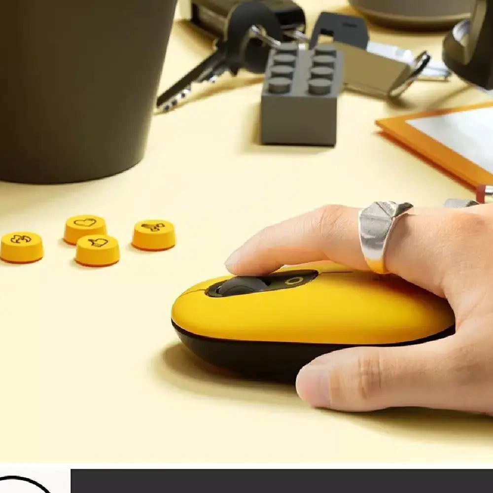 Logitech POP Mouse Blast Yellow 910-006543 thumbnail