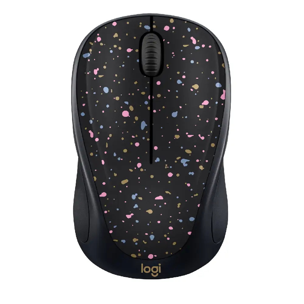 Logitech Plug & Play Optical Wireless Mouse - Speckle 910-007272 thumbnail