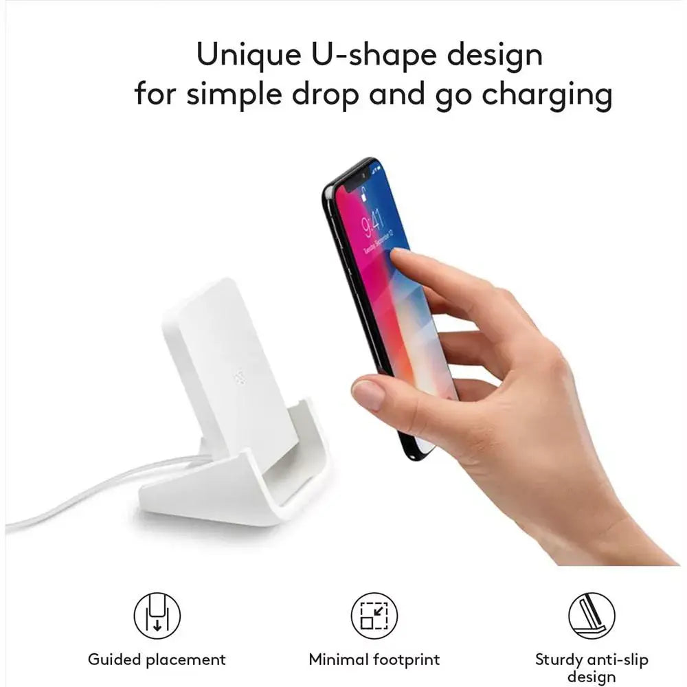 Logitech Powered Wireless Charging Stand Charge Dock 939-001629 thumbnail
