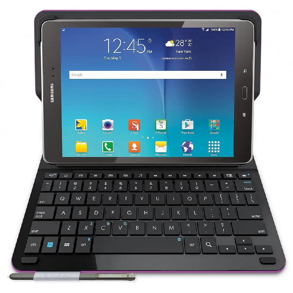 Logitech Type-S Keyboard Case for Samsung Galaxy Tab A 9.7 Violet thumbnail