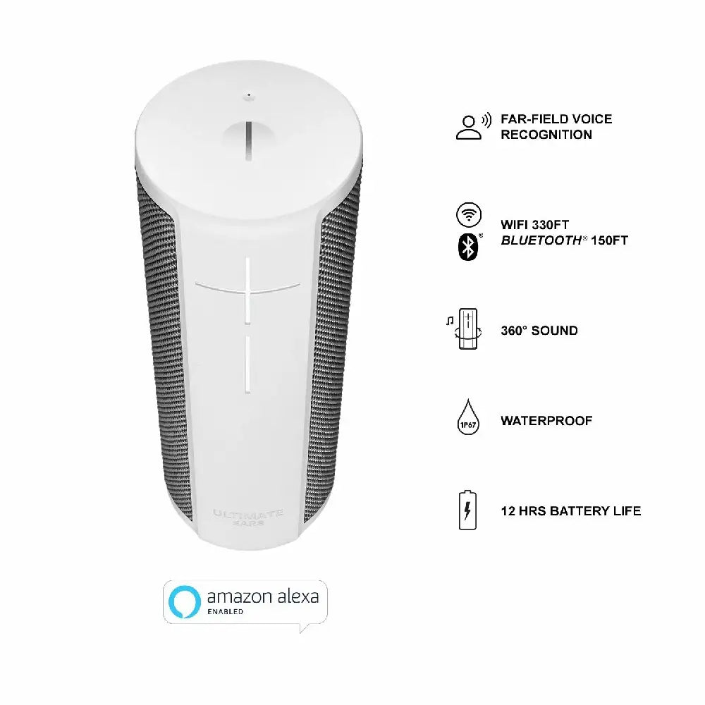 Logitech Ultimate Ears Bluetooth Speaker BLAST White thumbnail