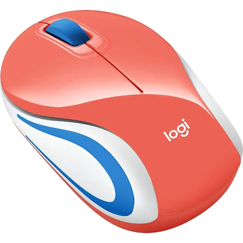 Logitech Wireless Mini Mouse M187 Coral thumbnail