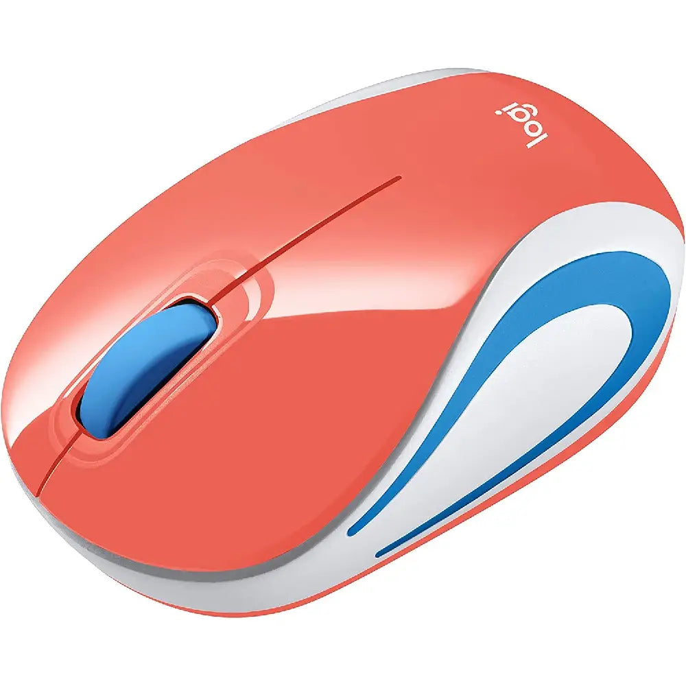 Logitech Wireless Mini Mouse M187 Coral thumbnail