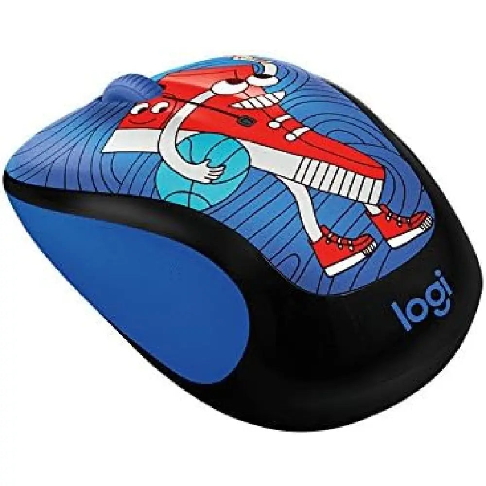Logitech Wireless Mouse - Doodle Collection - Sneakerhead 910-005033 thumbnail