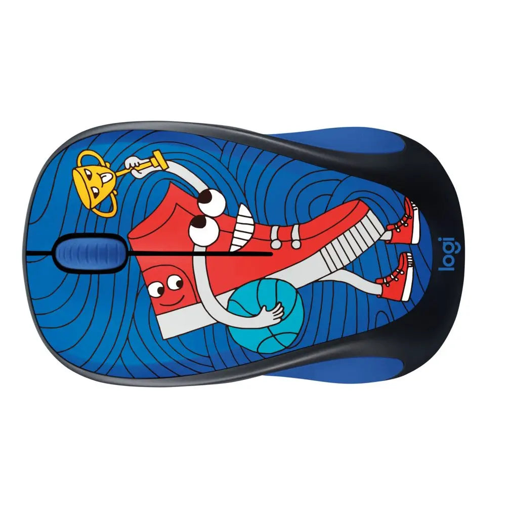 Logitech Wireless Mouse - Doodle Collection - Sneakerhead 910-005033 thumbnail