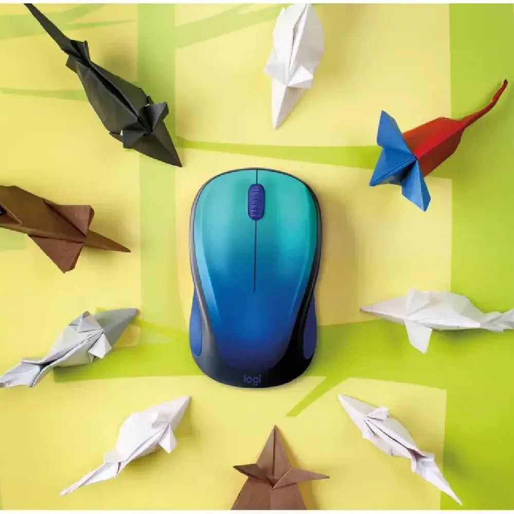 Logitech Wireless Mouse M317 Blue Aurora thumbnail