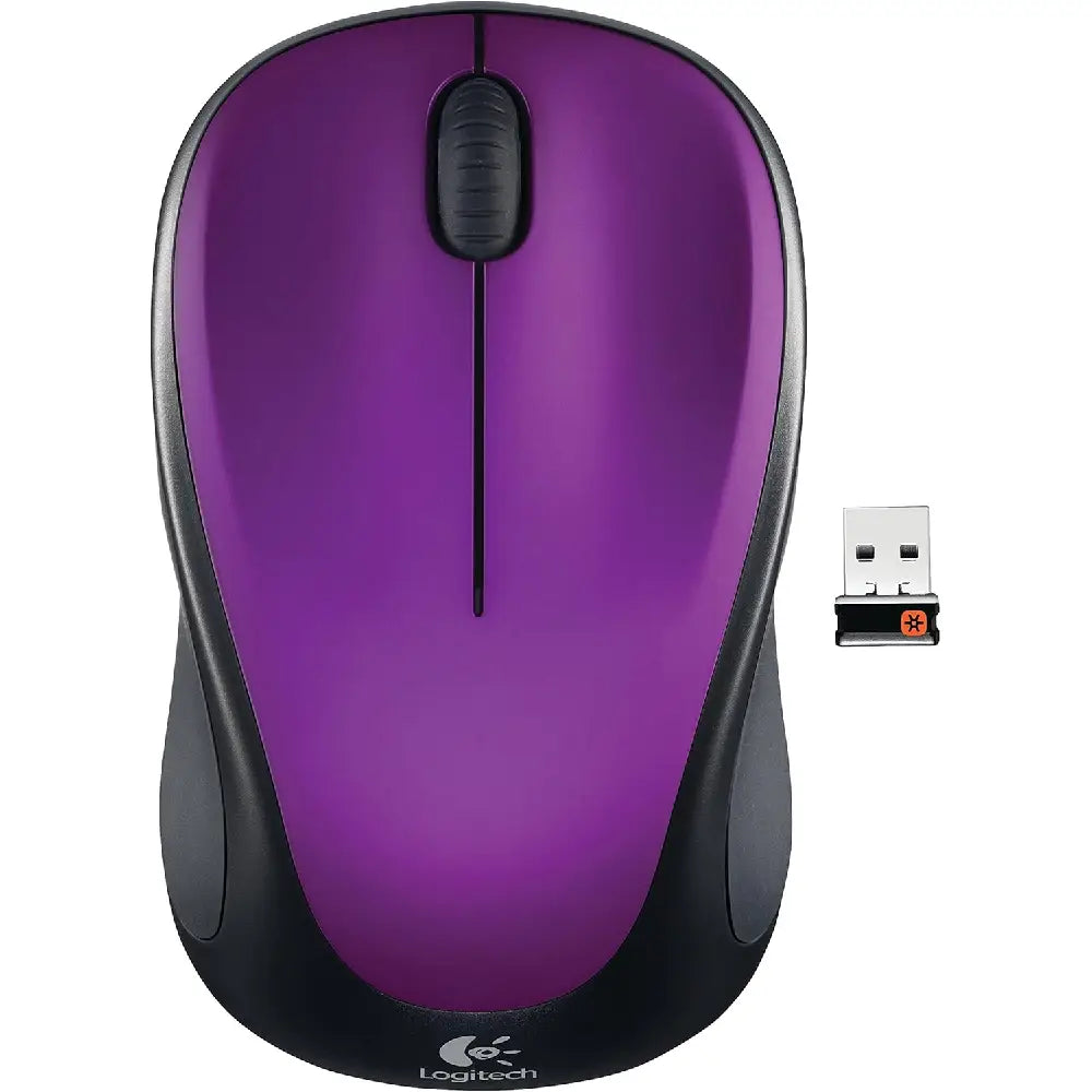 Logitech Wireless Mouse m317 , Vivid Violet thumbnail