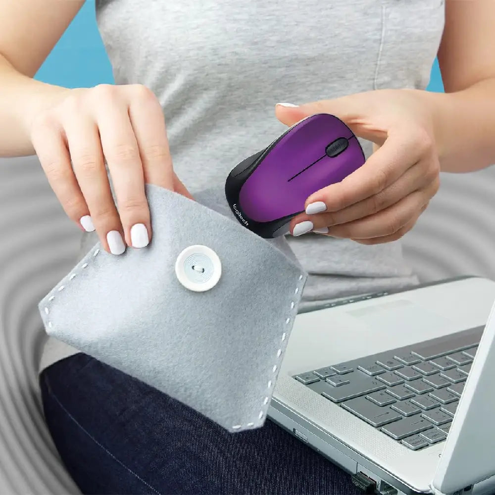 Logitech Wireless Mouse m317 , Vivid Violet thumbnail