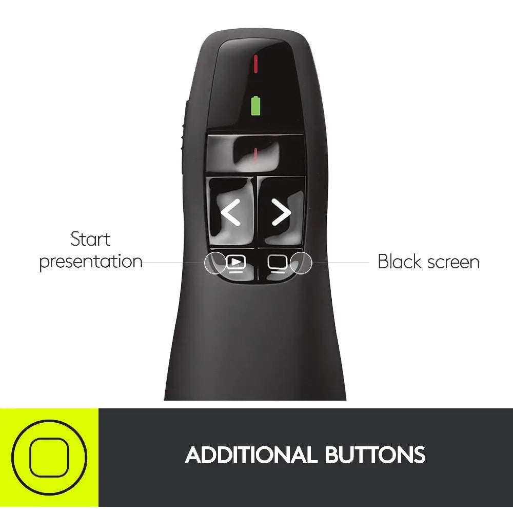 Logitech Wireless Presenter R400 thumbnail