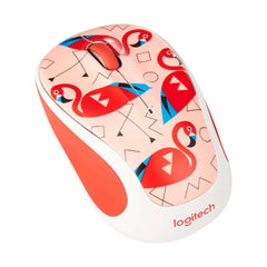 Logitech M325c Wireless Optical Mouse - Flamingo 910-004678
