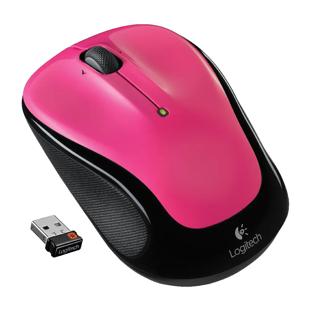 Logitech M325 Wireless Mouse Brilliant Rose 910-003121 thumbnail