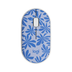 Logitech M340 Wireless Mouse – Blue Floral 910-007287