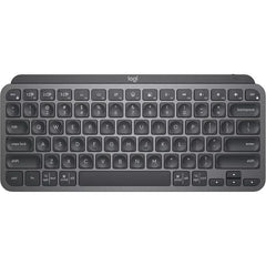 Logitech MX Keys Mini Minimalist Wireless Illuminated Keyboard, Compact, Bluetooth, Backlit, USB-C, - Graphite