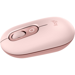 Logitech POP Mouse, Compact and Portable Wireless Bluetooth Mouse – Rose