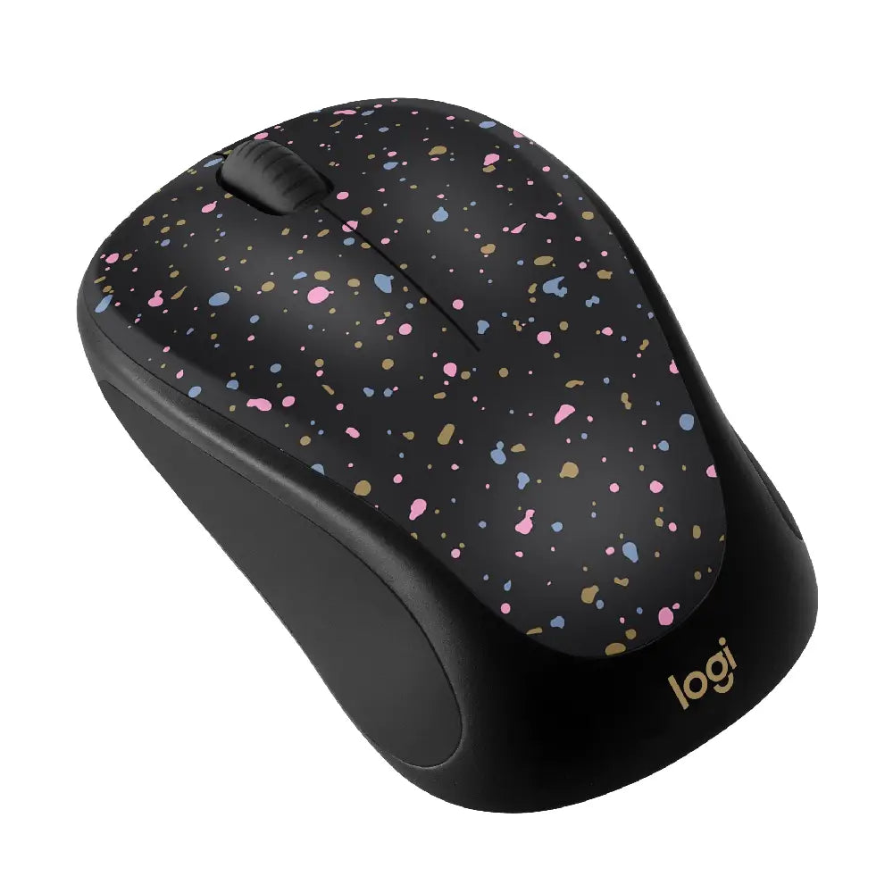 Logitech Plug & Play Optical Wireless Mouse - Speckle 910-007272 thumbnail