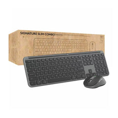 Logitech Signature Slim MK955 Combo Keyboard and Mouse for Business. Get fast access to Microsoft Copilot in Windows* to improve productivity by seamlessly adding the everyday AI companion to employee workflows with a single keystroke.  920-013271