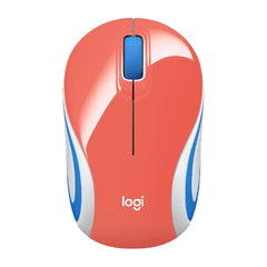 Logitech Wireless Mini Mouse M187 Coral 910-005362