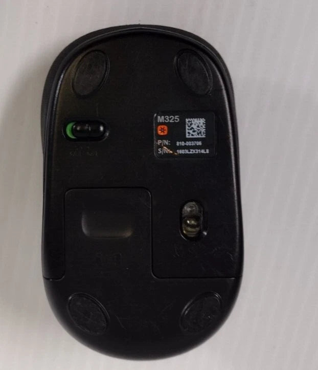 Logitech M325S Wireless Optical Mouse with Smooth Scrolling, Compact Ergonomic Design, Long-Lasting Battery Life, and 2.4GHz USB Nano Receiver – Red thumbnail