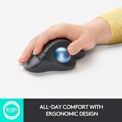 Logitech Wireless Trackball Mouse Ergonomic M575