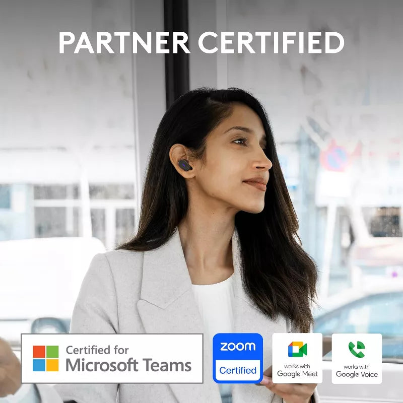 Logitech Zone True Wireless Bluetooth Noise Canceling Earbuds with Microphone, Hybrid ANC, Transparency Mode, - Rose thumbnail