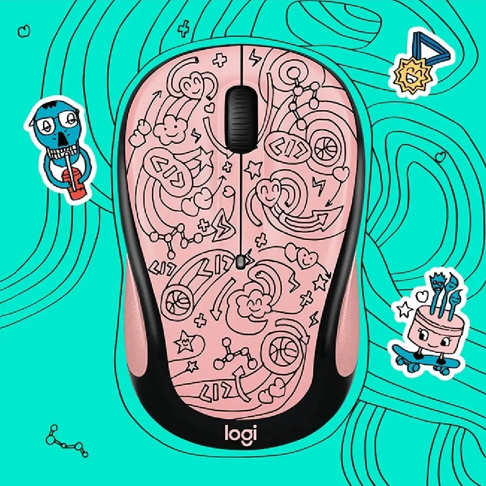 M325c wireless mouse peaches,n,dream BRAINSTORM PEACH thumbnail