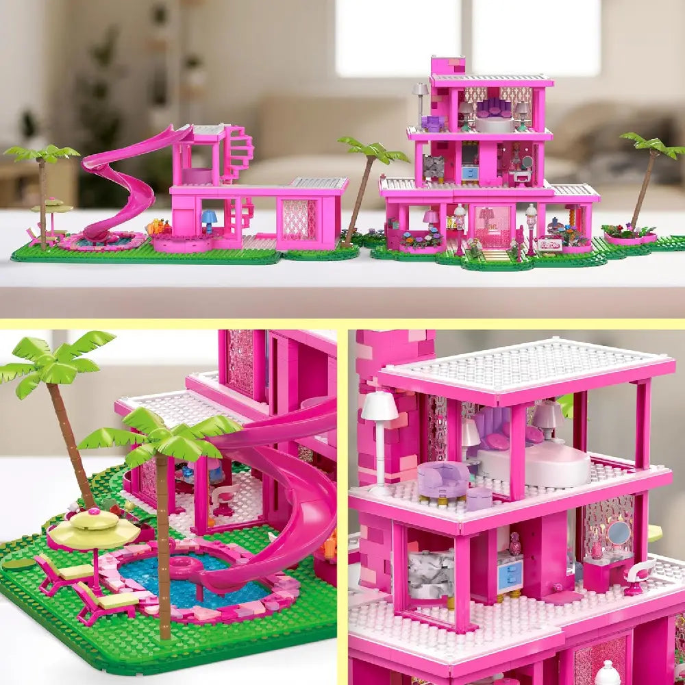MEGA Barbie The Movie Building Toys Dream House thumbnail