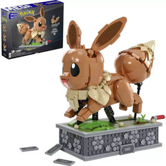 MEGA Pokémon Action Figure Building Set, Motion Eevee with 1366 Pieces,