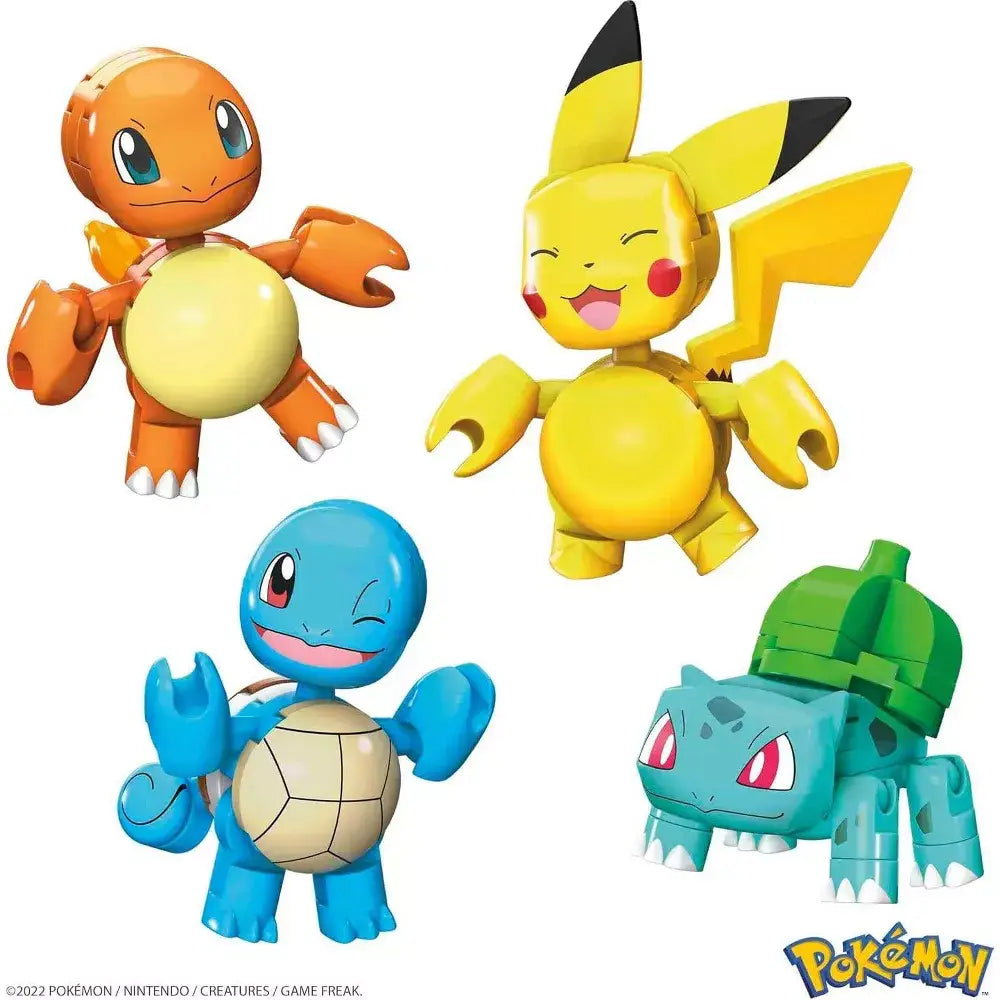 MEGA Pokémon Building Kit Kanto Region Team with 4 Figures HFG05 thumbnail