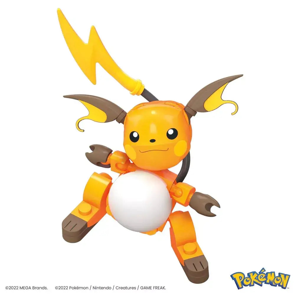 MEGA Pokemon Building Kit Pikachu Set with 3 Action Figures HKT23 thumbnail