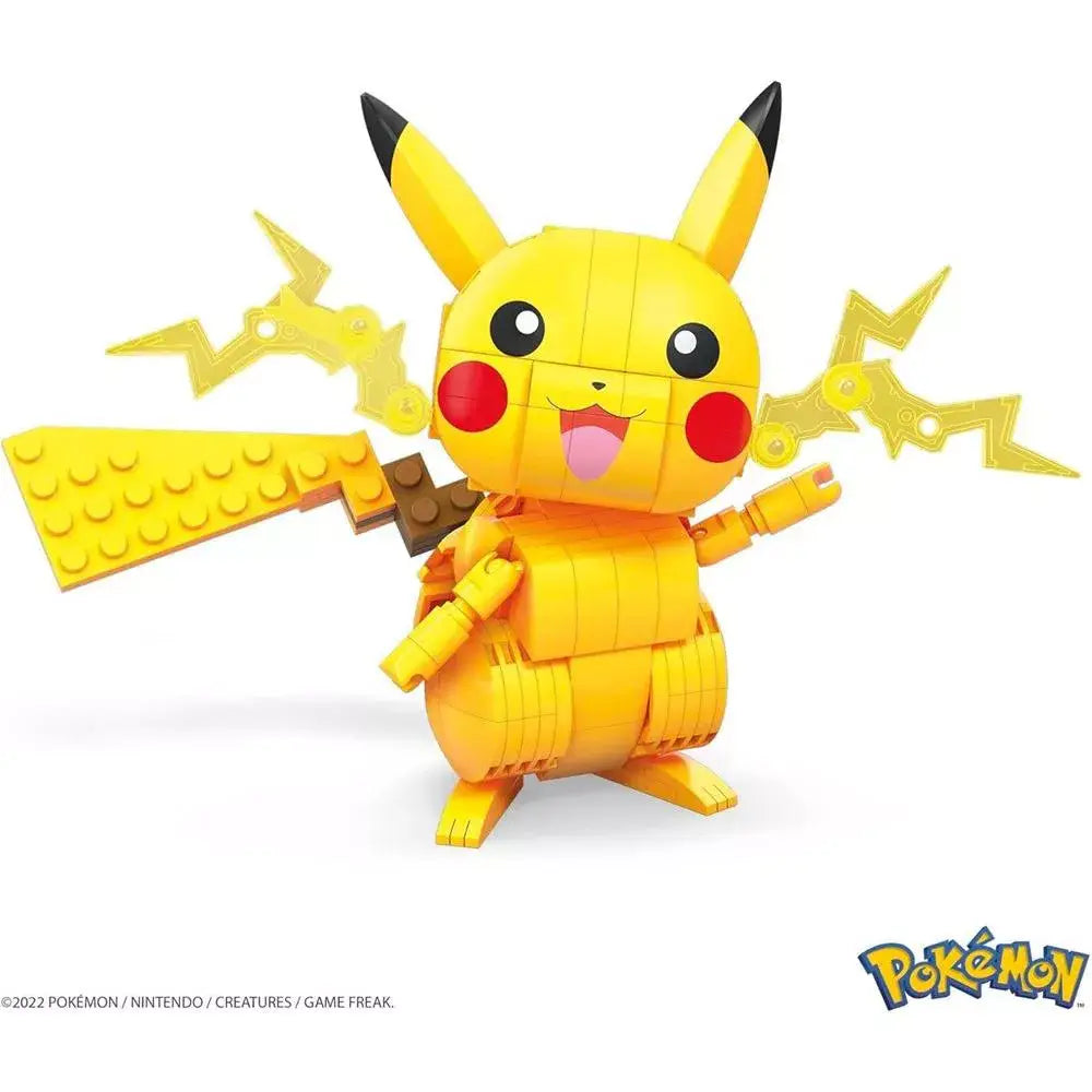 MEGA Pokémon Building Toy Kit Pikachu With 1 Action Figure GMD31 thumbnail